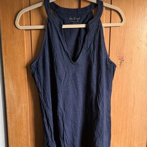 Lilly Pulitzer Dark Blue Tank Top